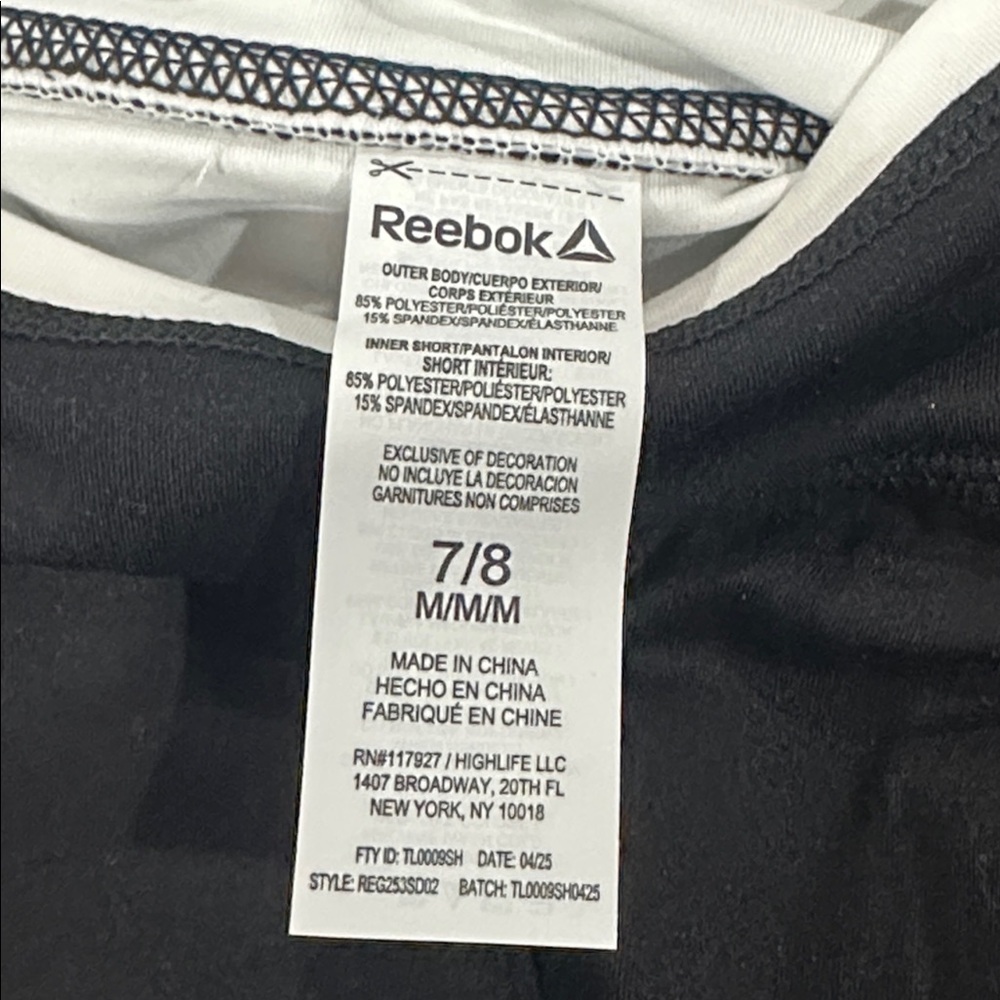 Reebok Girl’s Athletic Performance Pro Skort Size M - Picture 11 of 11